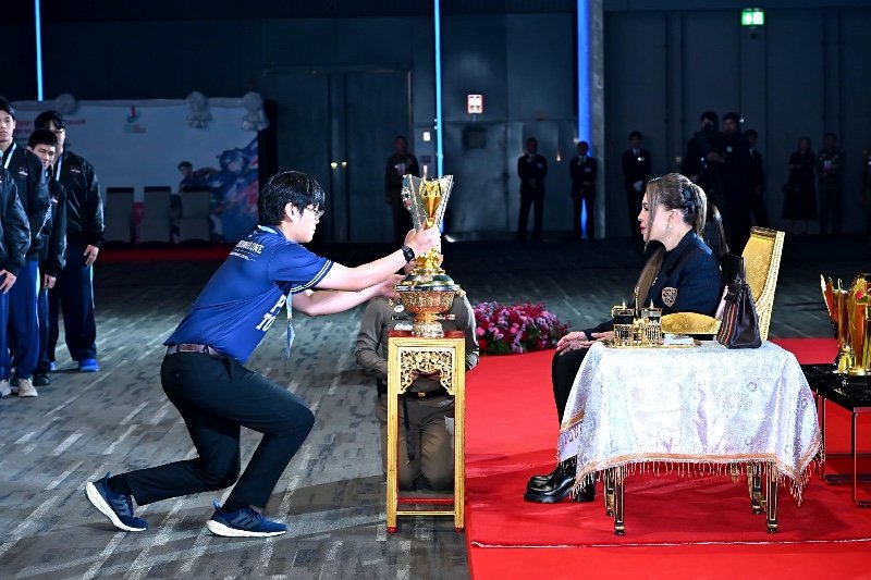 ทูลกระหม่อมหญิงอุบลรัตนราชกัญญา สิริวัฒนาพรรณวดี เสด็จพระราชทานถ้วยรางวัล Esports Master Youth Champion 2026” รอบชิงชนะเลิศ FREE FIRE – RoV – FC ONLINE ระดับประเทศ